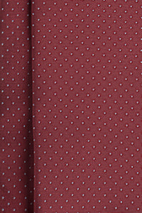 Corbata Topos Rojo de seda - BUND