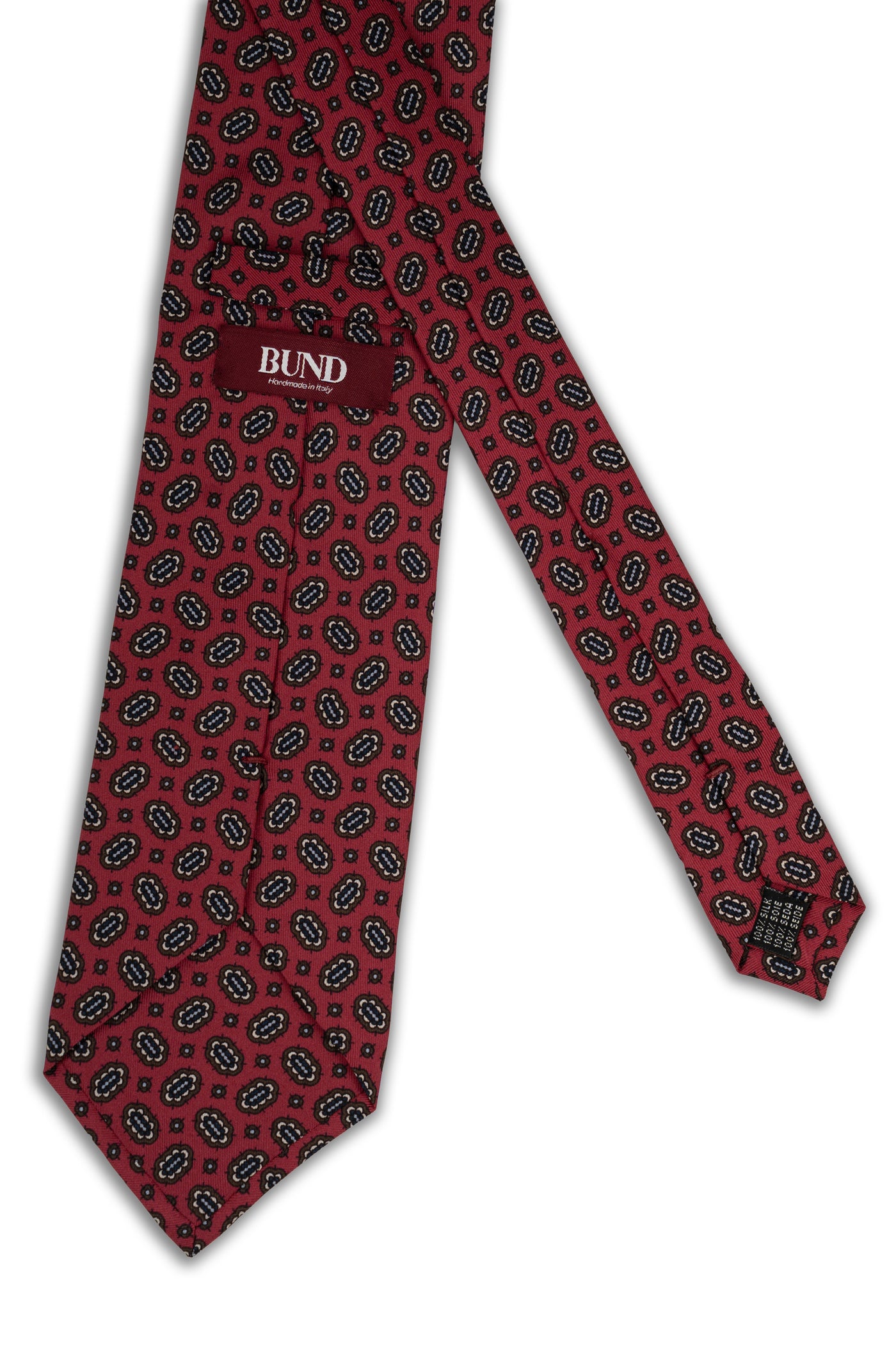 Corbata Gemas Rosa de seda - BUND