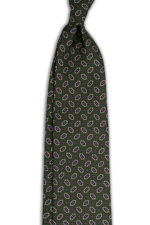 Corbata Gemas Green de seda - BUND