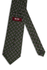 Corbata Gemas Green de seda - BUND