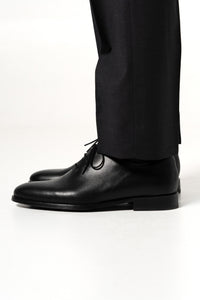 Plain Wool Dark Grey Tailoring Pants