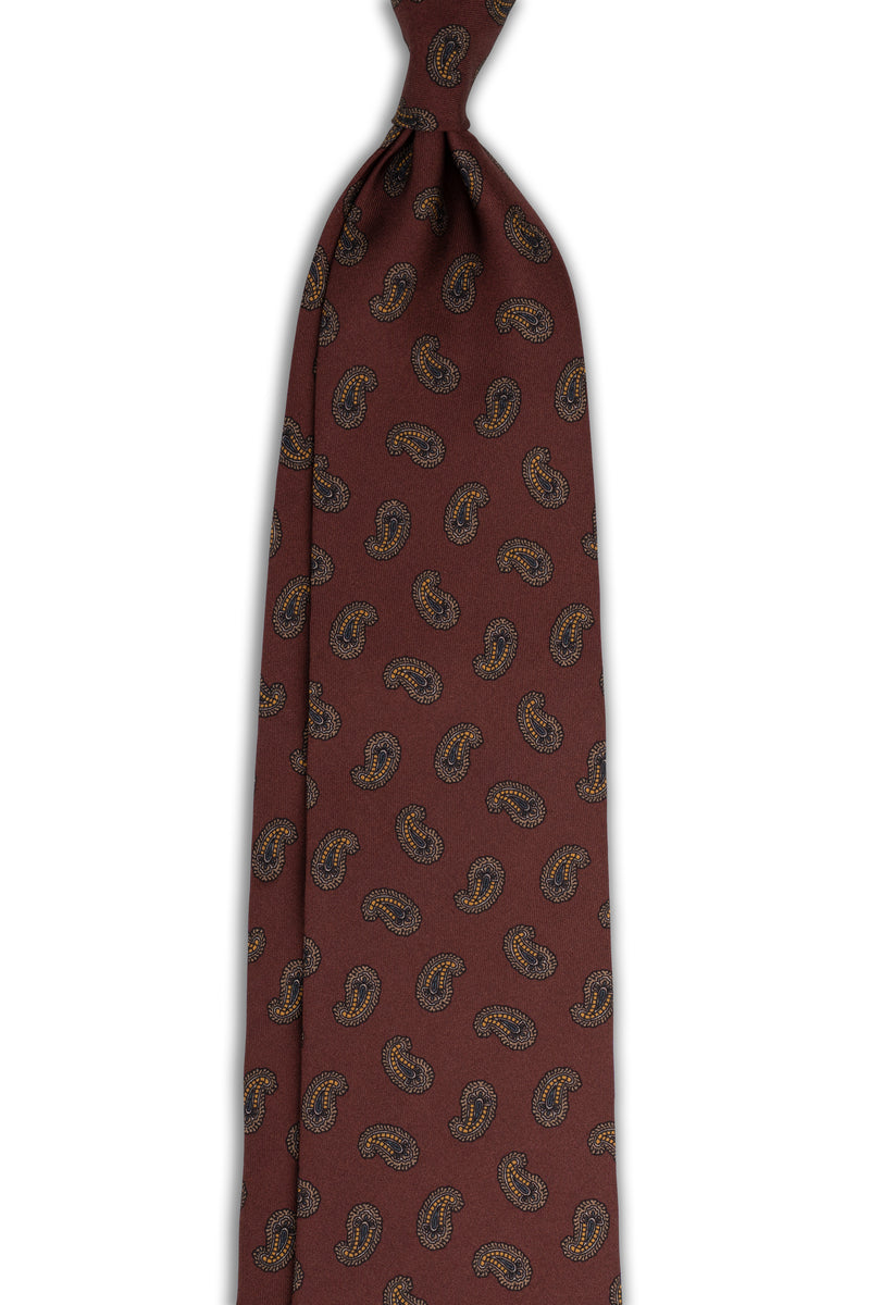 Corbata Amebas Burdeos