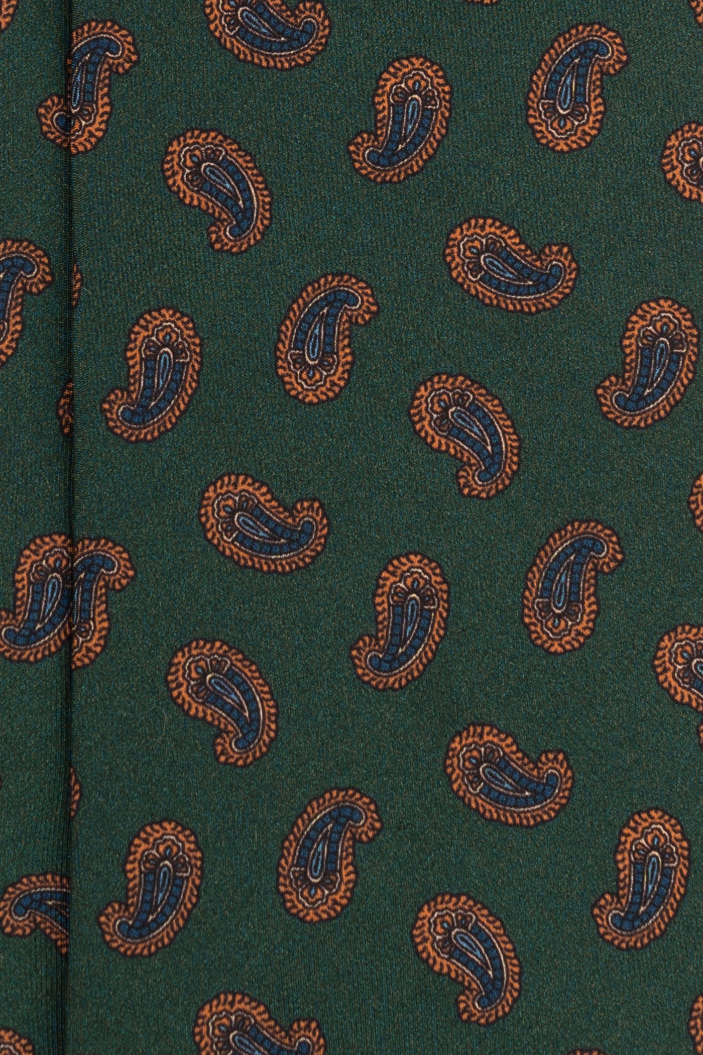 Corbata Amebas Verde de seda - BUND