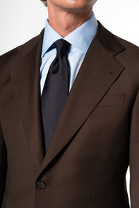 Fil a fil Stone Gray Wool Suit