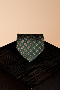 Corbata Gemas Green de seda - BUND