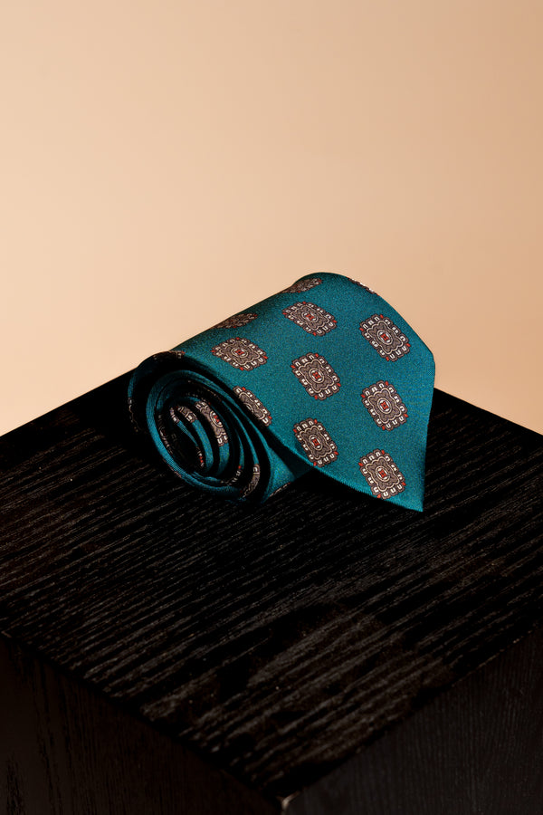 Corbata Aztec Green