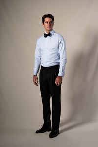 Light Blue Tuxedo Shirt - Camisa BUND
