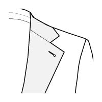 Machine buttonhole