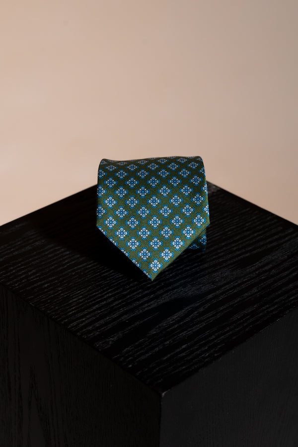 Navy Polka Dot Tie