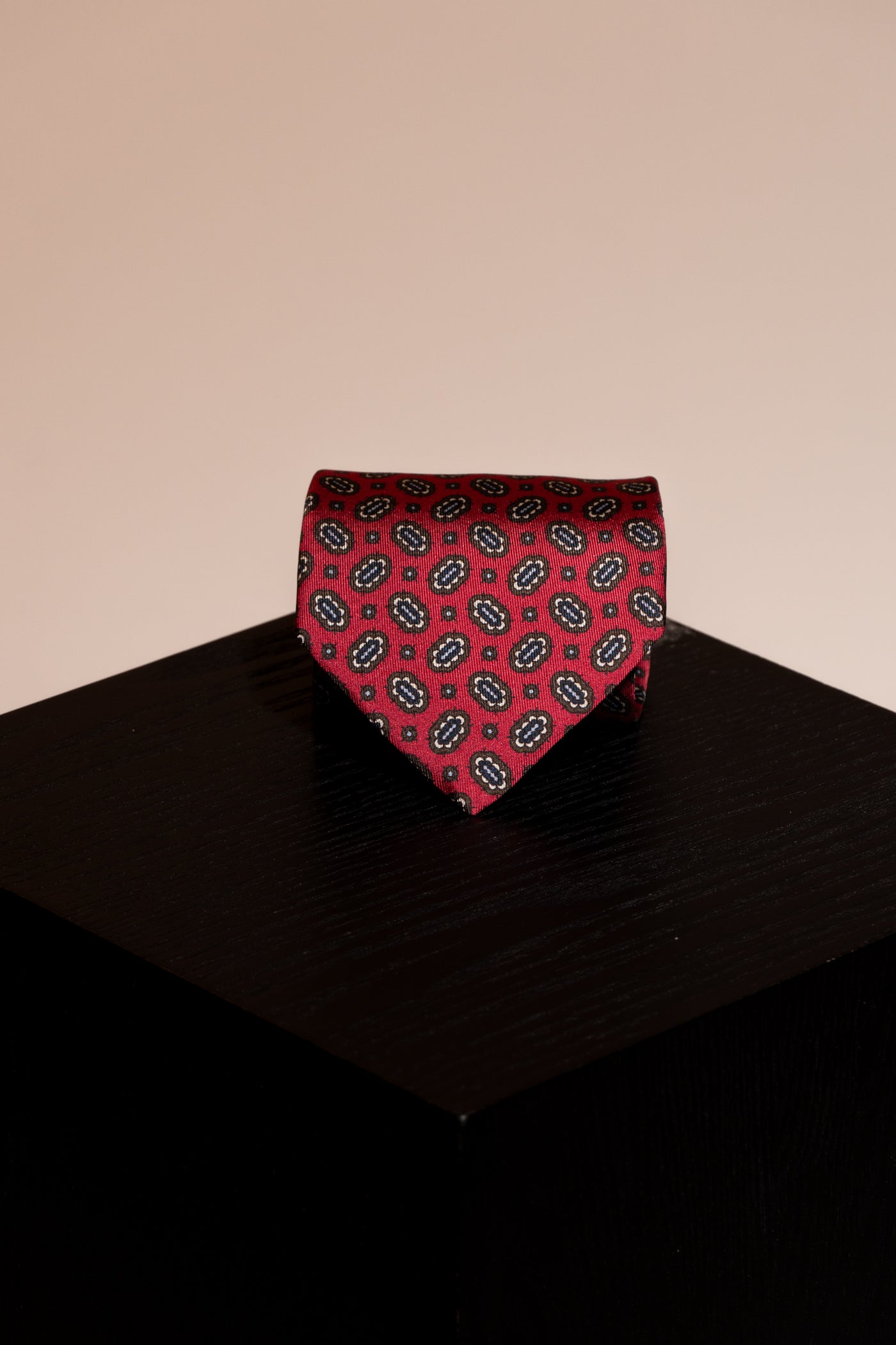 Corbata Gemas Rosa de seda - BUND