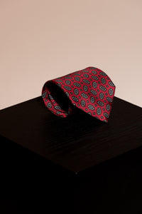 Corbata Gemas Rosa de seda - BUND