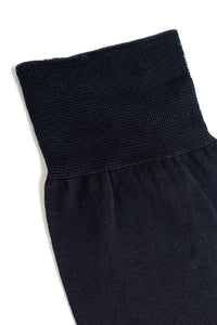 Blue High Plain Socks