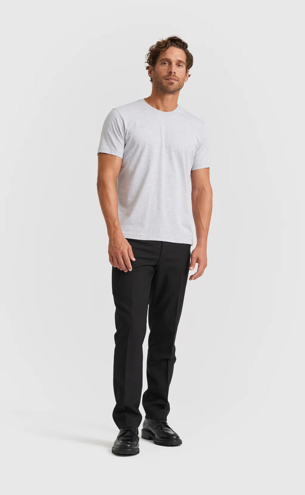 Light Grey O-neck Cotton T-Shirt (Son of a Tailor) - Camisa BUND