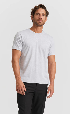 Light Grey O-neck Cotton T-Shirt (Son of a Tailor) - Camisa BUND