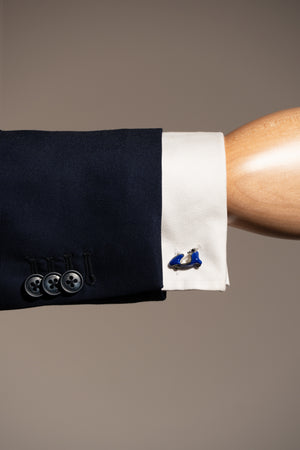 Gemelos Vespa Vintage Blue - BUND