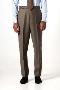 Fil a fil Stone Gray Wool Suit