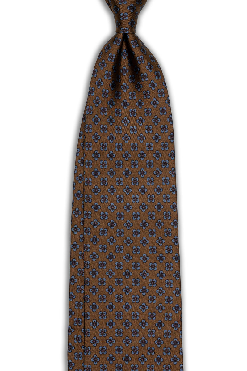 Margaret 3-Fold Tie - Light Khaki