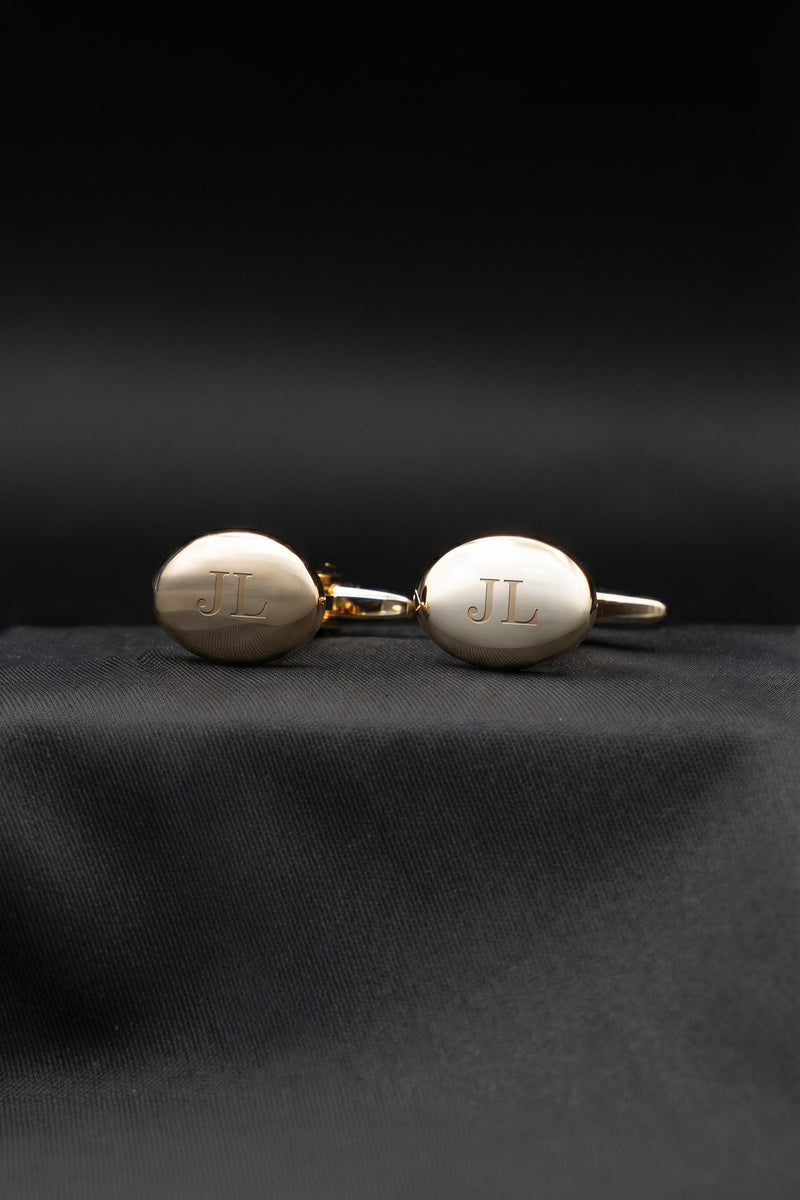 Gemelos Personalizados Oro