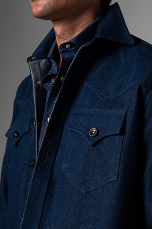 Blue Western Overshirt - Camisa BUND