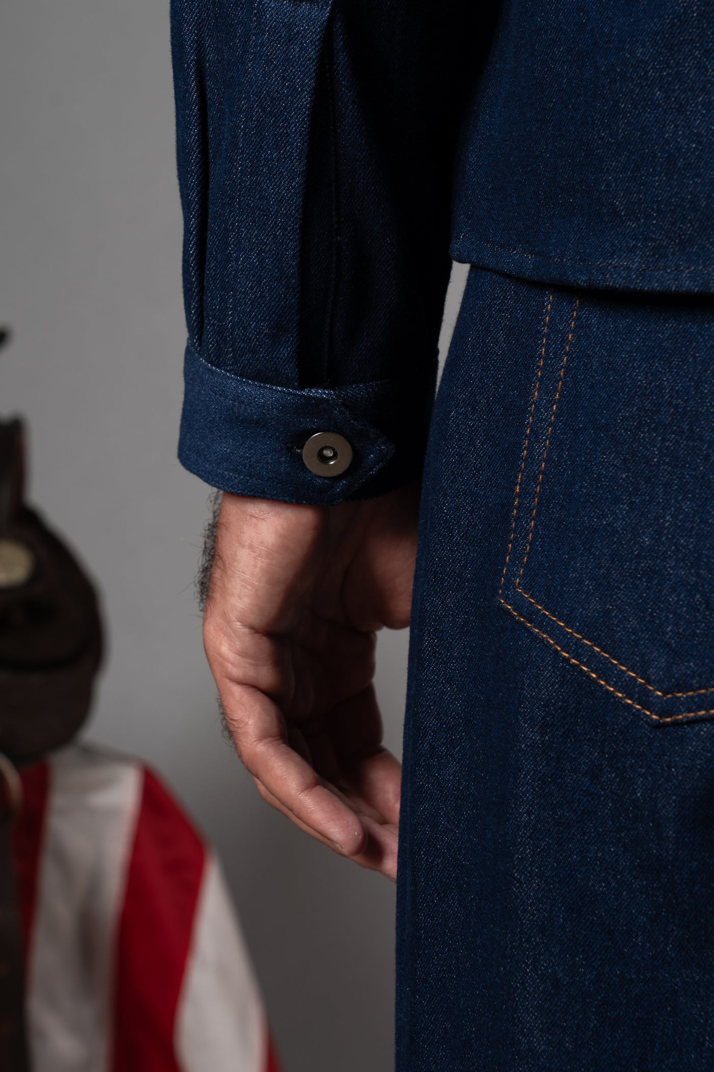 Blue Western Overshirt - Camisa BUND