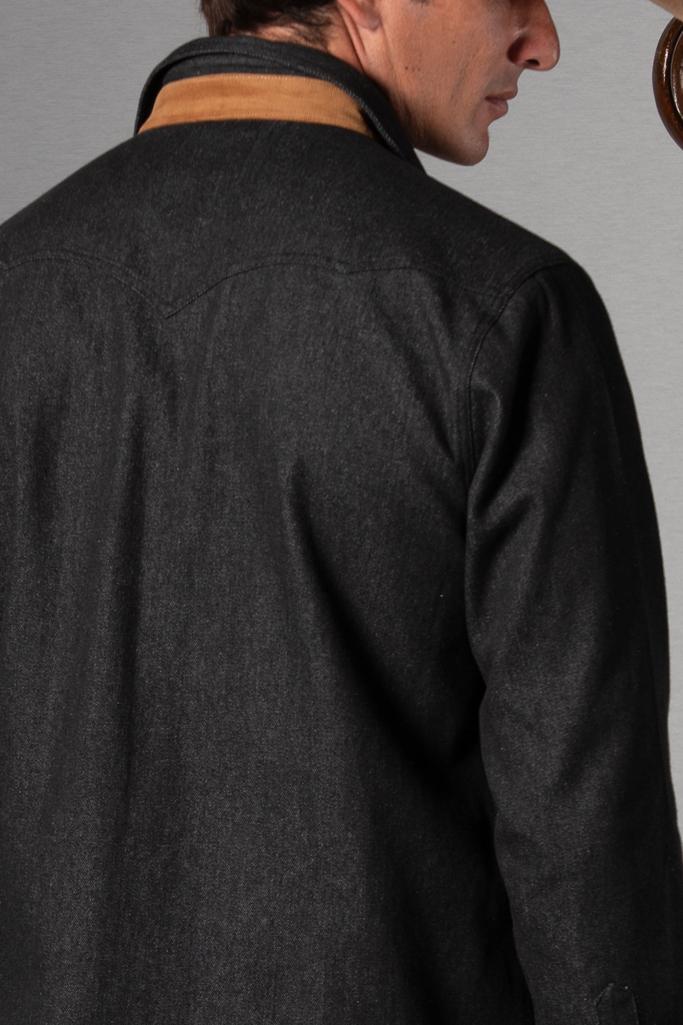 Black Western Overshirt - Camisa BUND