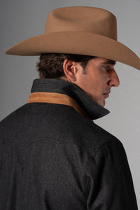Black Western Overshirt - Camisa BUND