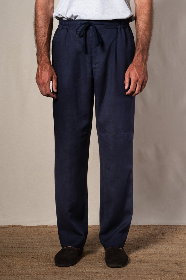 Navy Blue Jogger Casual Pants