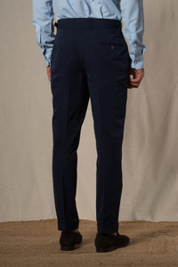 Plain Technical Dark Navy Soft Suit