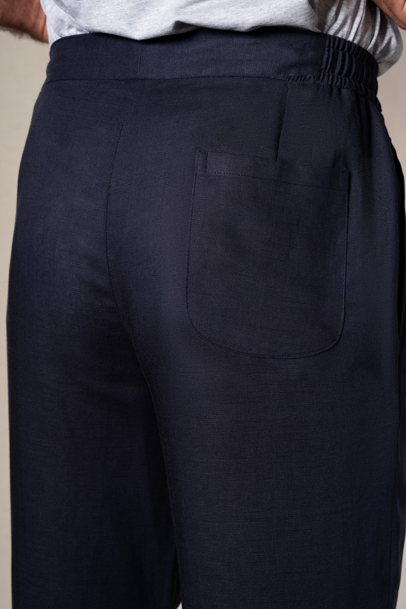 Navy Blue Jogger Casual Pants