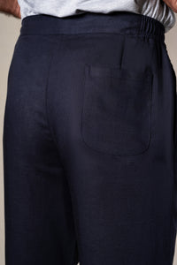 Navy Blue Jogger Casual Pants