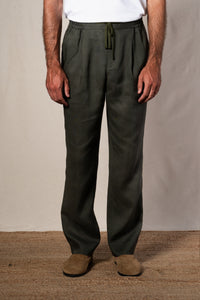 Dark Green Jogger Casual Pants