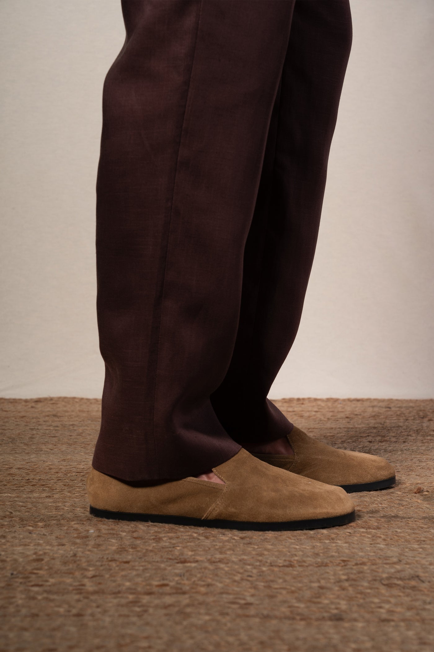 Dark Brown Jogger Casual Pants