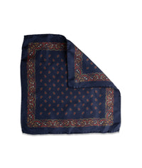 Pañuelo de bolsillo Navy Silken Range de seda - BUND