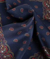 Pañuelo de bolsillo Navy Silken Range de seda - BUND