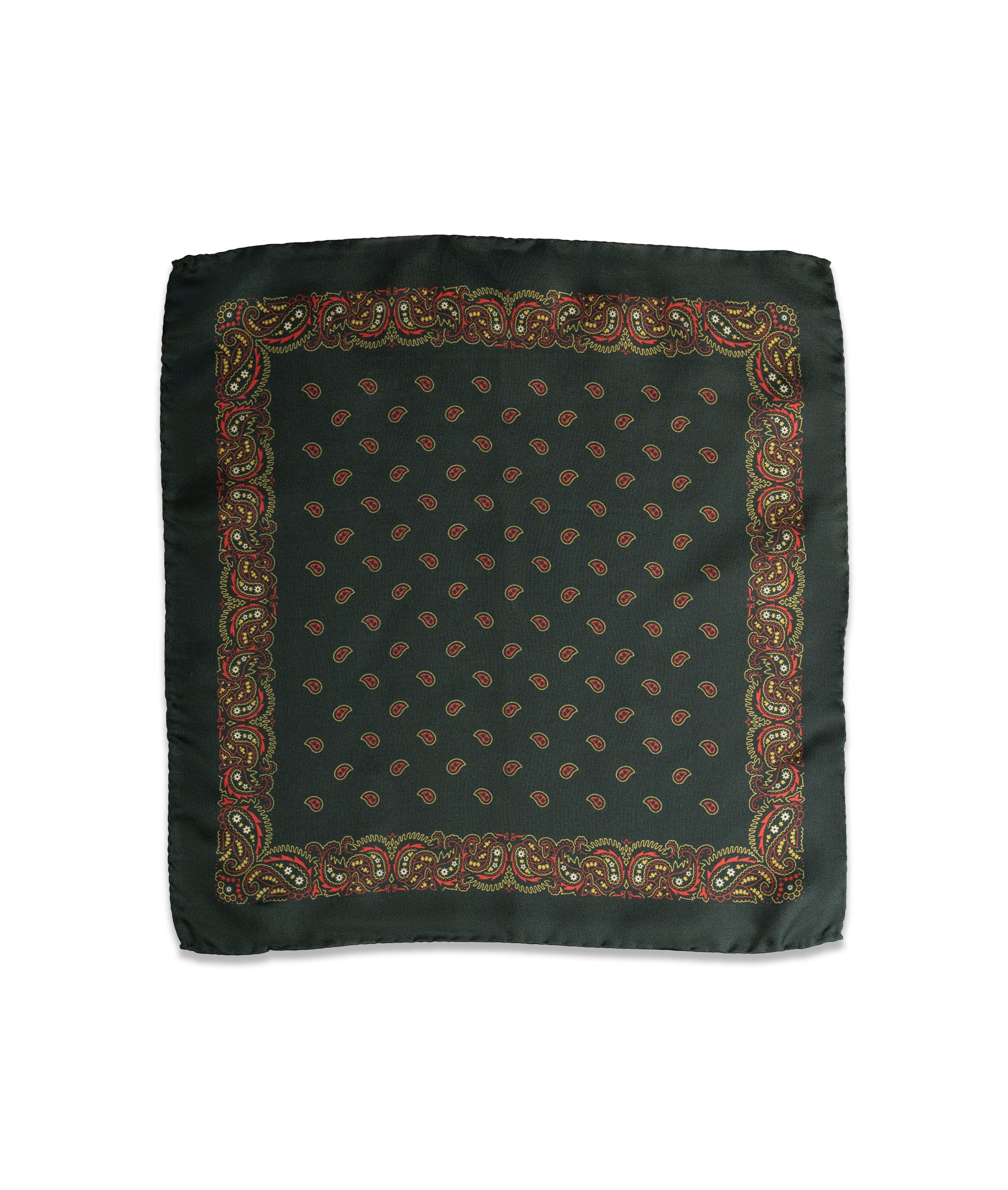 Pañuelo de bolsillo Green Silken Range de seda - BUND