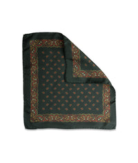 Pañuelo de bolsillo Green Silken Range de seda - BUND