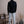 Plain Black Linen Mao Casual Shirt
