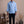 Plain Light Blue Linen T-shirt
 Casual Shirt
