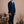 Plain Navy Wool Sahariana