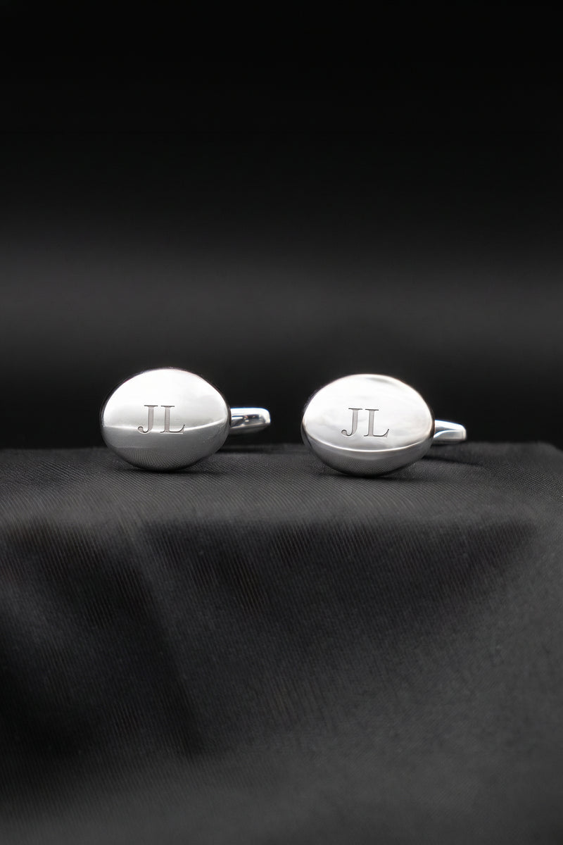 Gemelos Personalizados Plata