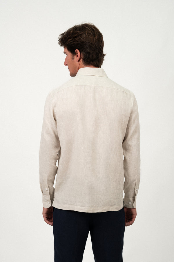 Linen Shirt Sand T-shirt