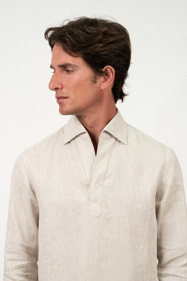 Linen Shirt Sand T-shirt