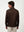 Camisa Lino Polera Dark Brown