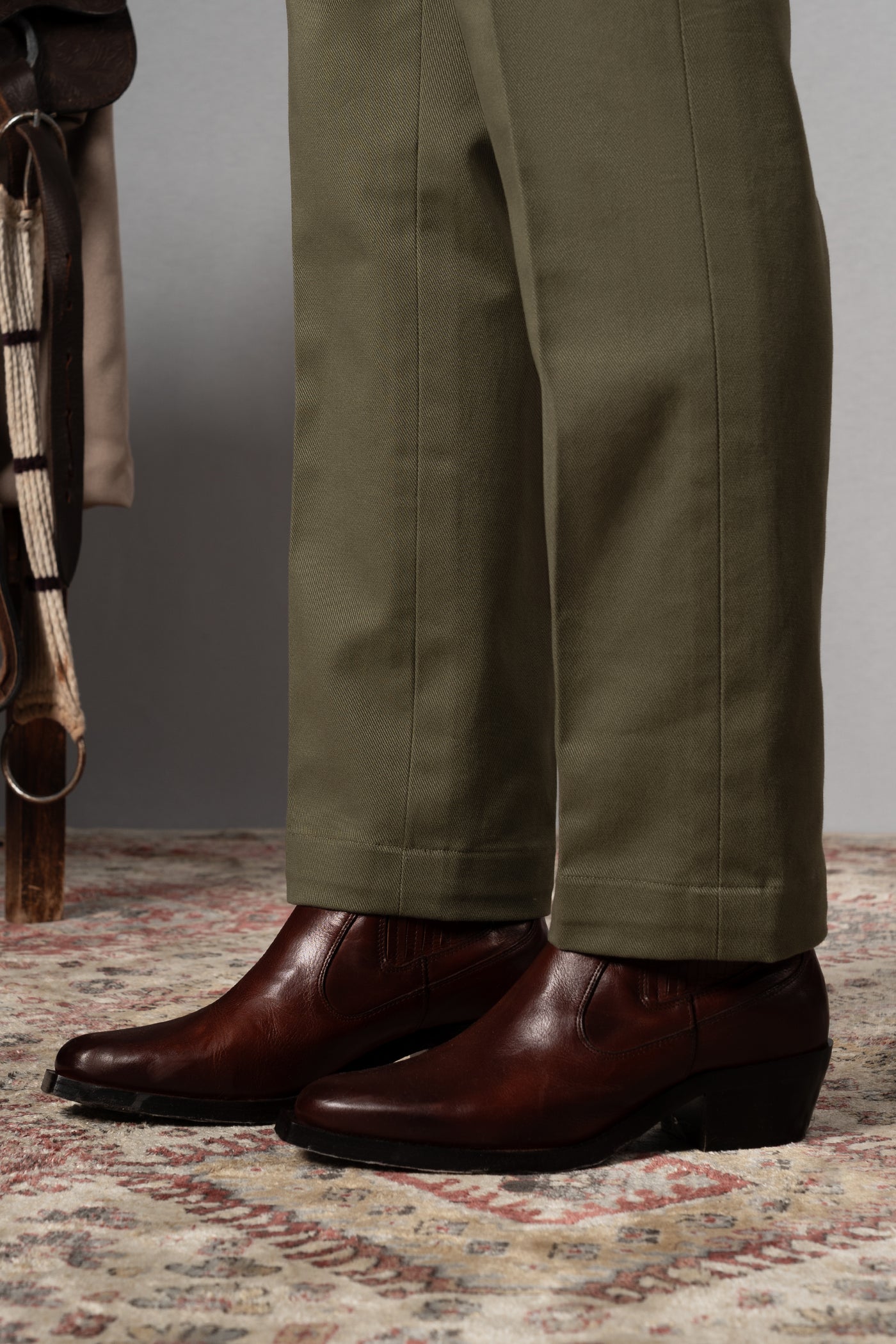 Green Chinos Pants