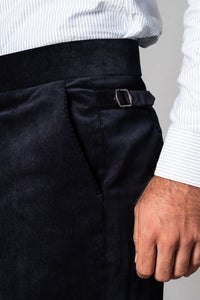 Navy Blue Corduroy Pants