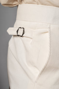 Ivory Corduroy Pants