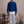 Seersucker Navy Cotton Bomber