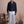 Seersucker Stone Grey Cotton Bomber