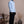 Seersucker White+Navy Cotton Down Pockets Casual Shirt