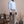 Stripes White+Light Blue Cotton Business Shirt